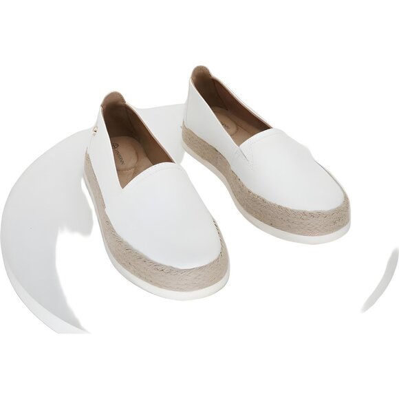 Giani Bernini Archerr Espadrille Slip-On Shoes White Memory Foam Women 6M - Picture 1 of 6